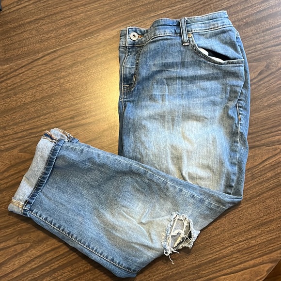 torrid Denim - Torrid Boyfriend Size 20 Denim Distressed Jeans